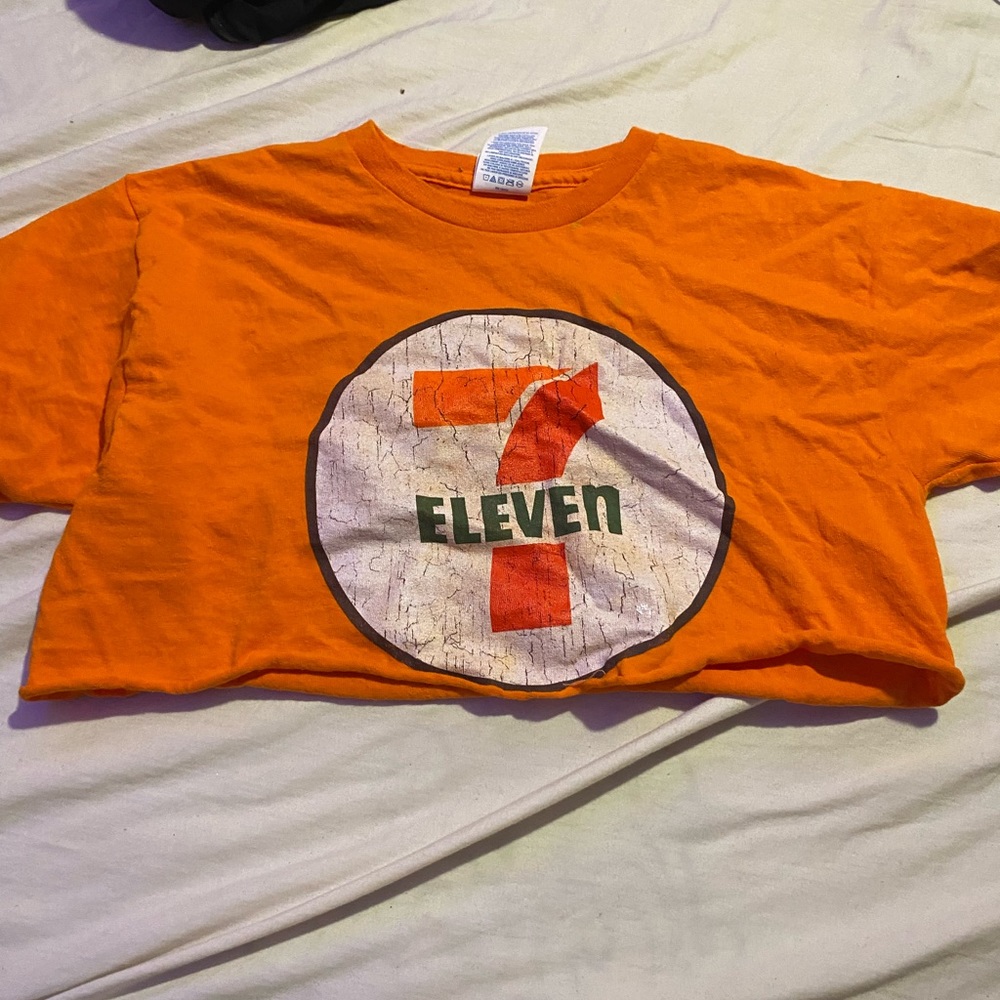 7/11 crop tee
